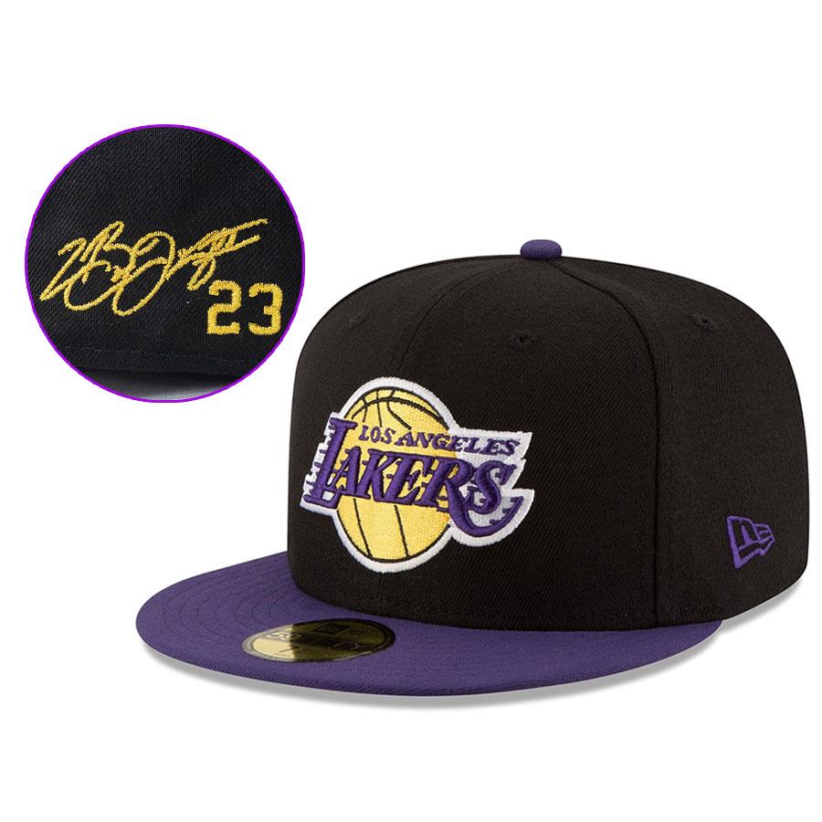 NBA レイカーズ×NFL レイダース カスタムキャップ NEW ERA（ニューエラ） NBA レブロン・ジェームズ レイカーズ キャップ