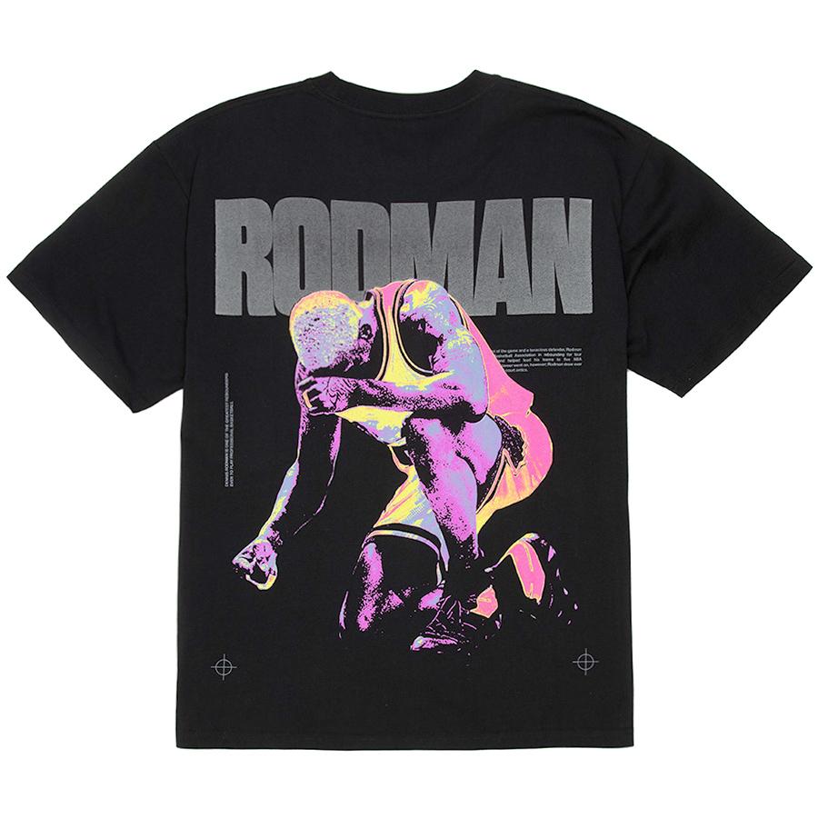 デニス ロッドマン tシャツ NBA デニス・ロッドマン Tシャツ Fine Art T-Shirt Rodman Apparel