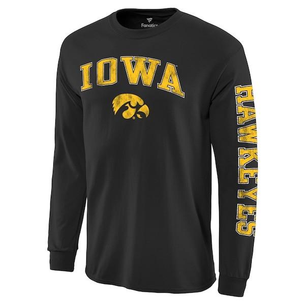 カレッジ Tシャツ NCAA アイオワ大学 ホークアイズ ディストレス 