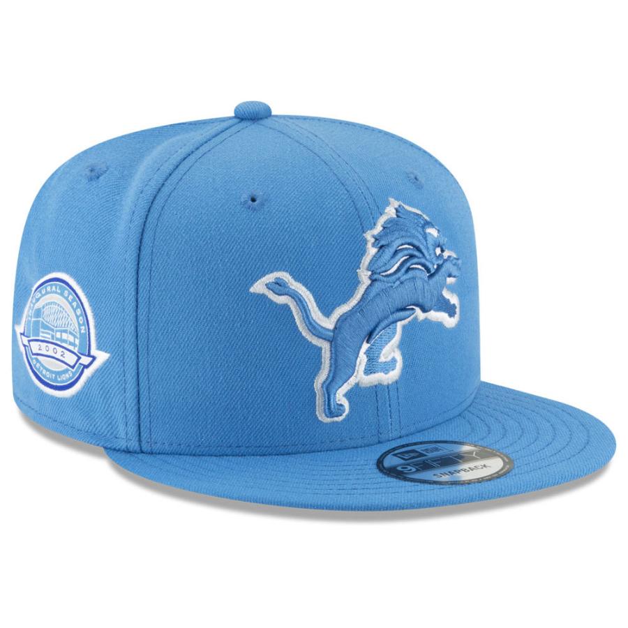 Nfl ライオンズ キャップ 帽子 アニバーサリー パッチ スナップバック ニューエラ New Era ロイヤル Thewhitebuilding Org Uk