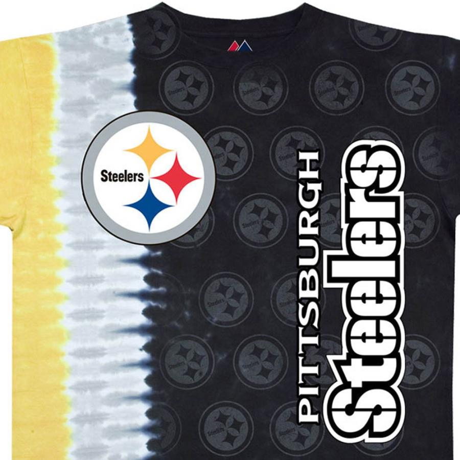 Nfl ピッツバーグ スティーラーズ Tシャツ バーティカル タイダイ染め Nfl ver04 Mlb Nba Nflグッズ Selection 通販 Yahoo ショッピング