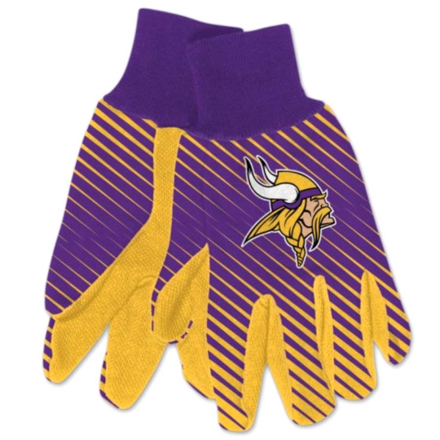 半額 ウィンクラフト Nfl Wincraft グローブ イエロー パープル バイキングス ツートーン アメリカンフットボール