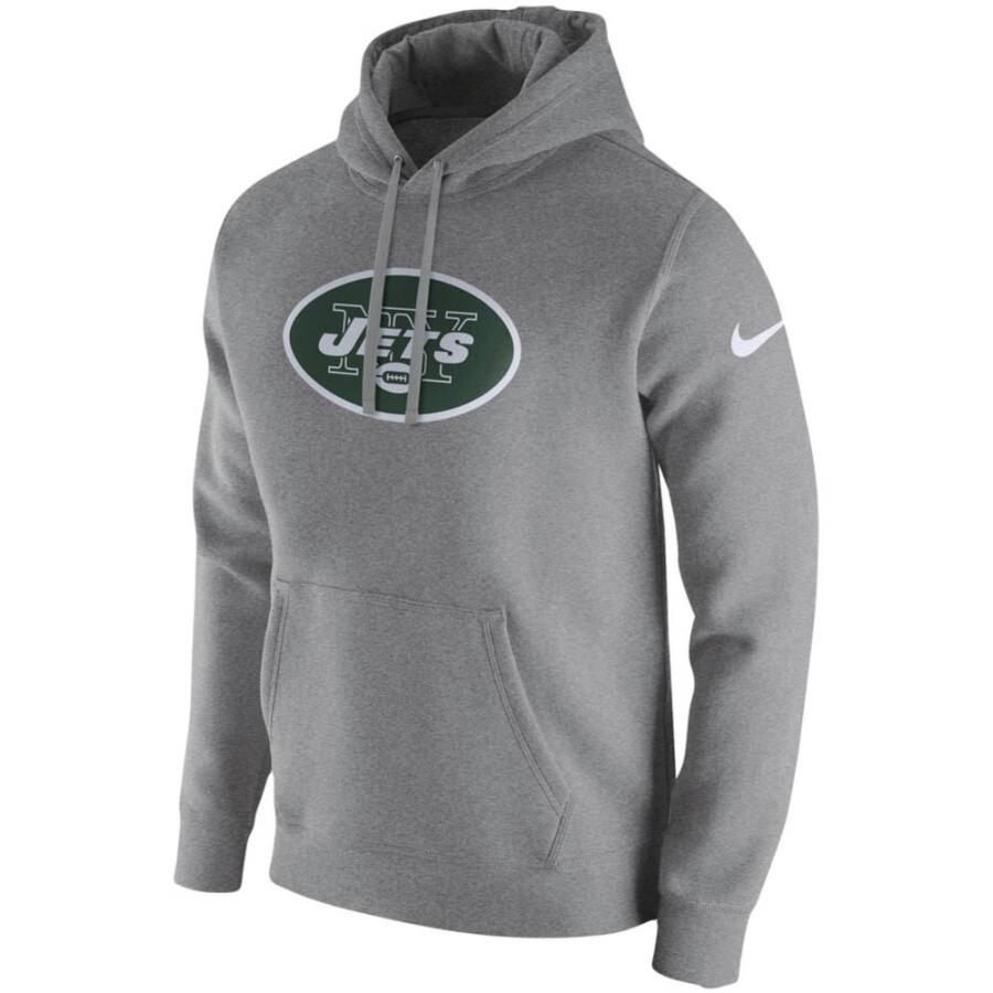 Nfl パーカー ジェッツ フーディー プルオーバー フリース クラブ ナイキnike グレー Bv76 063 正規販売店