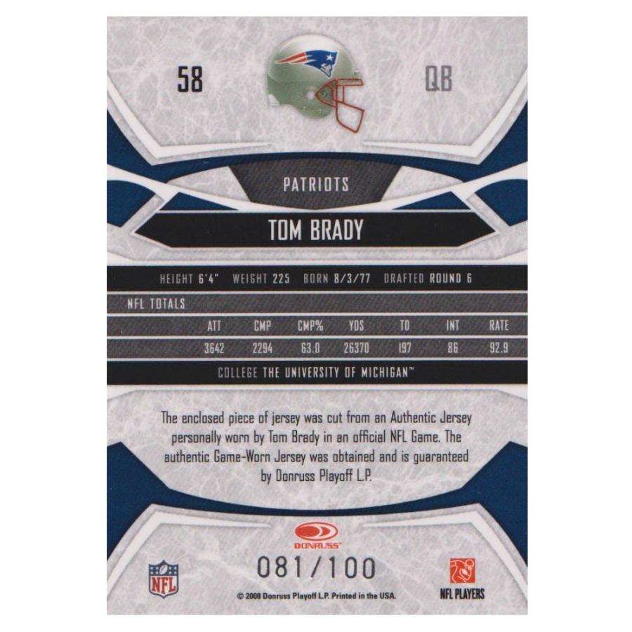 NFL トム・ブレイディ ペイトリオッツ トレーディングカード/スポーツ