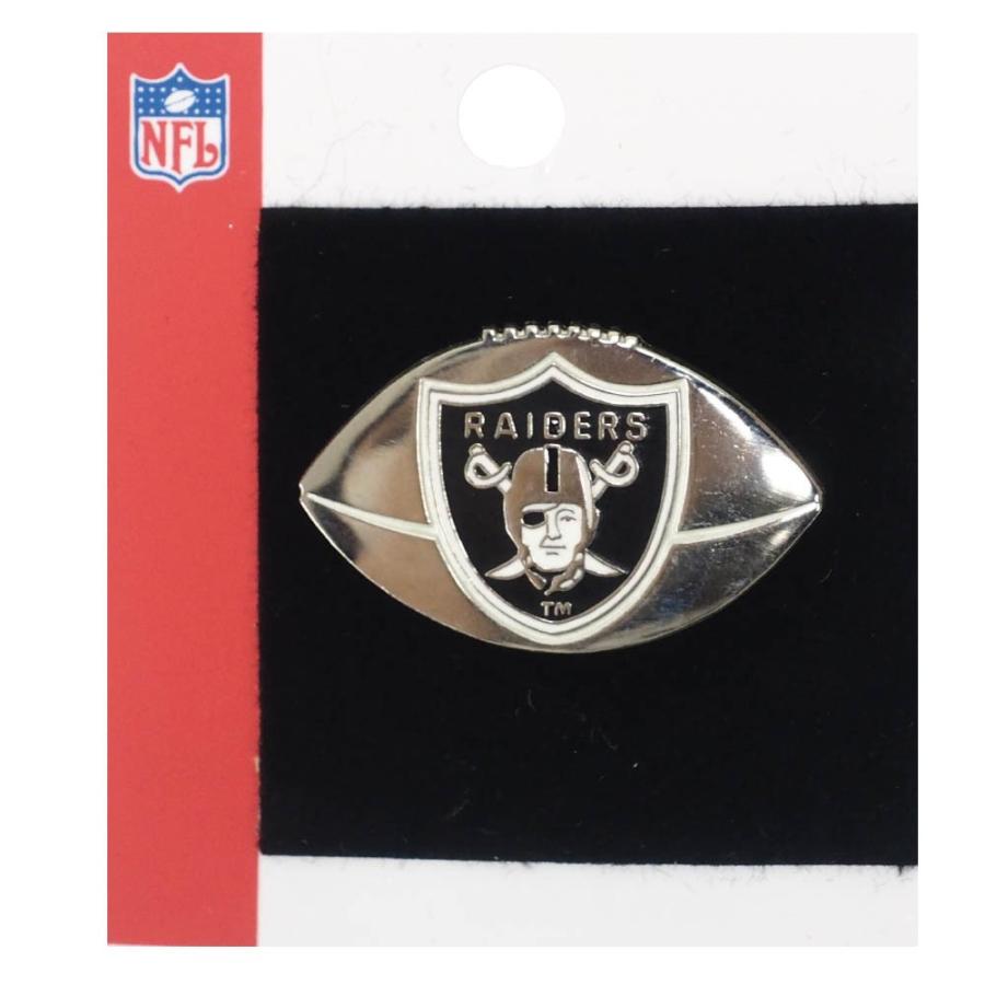 NFL レイダース Team Logo Football Pin ピンバッチ ピンズ PSG : MLB