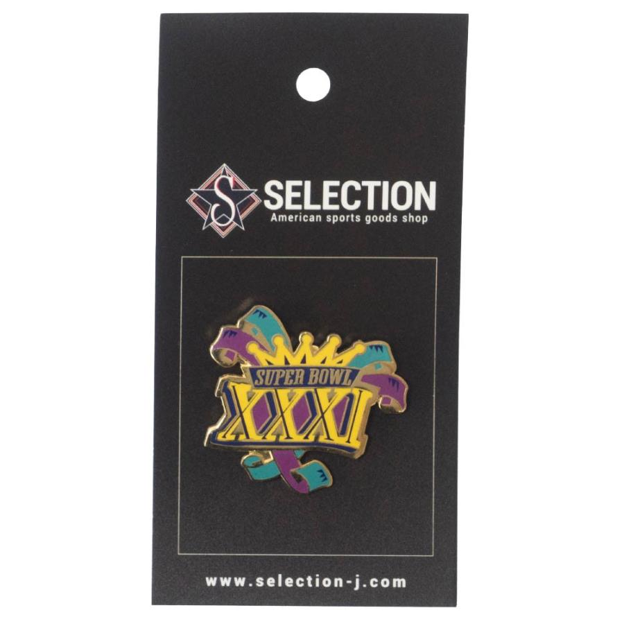 NFL 第31回スーパーボウル Logo Pin IMPRINTED PRODUCTS｜selection-j