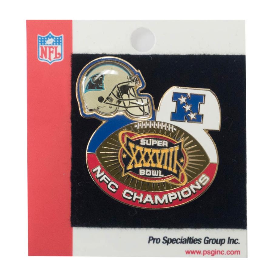 NFL パンサーズ 第38回スーパーボウル NFC Champions Pin PSG NFL パンサーズ 第38回スーパーボウル NFC Champions Pin PSG