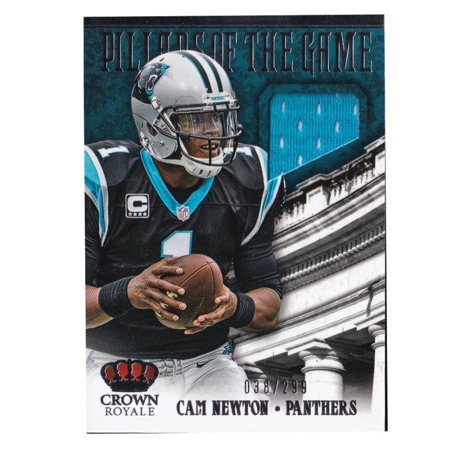 Nfl キャム ニュートン パンサーズ トレーディングカード 13 Crown Royale Pillars Of The Game Materials Card 038 299 Panini Nfl 0615crd07 Mlb Nba Nflグッズ Selection 通販 Yahoo ショッピング