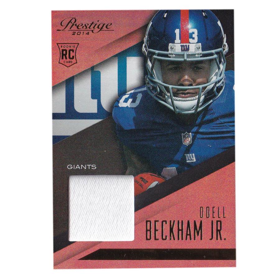 NFL オデル・ベッカム・ジュニア ジャイアンツ トレーディングカード 2014 Prestige Jerseys Prime Card Panini｜selection-j