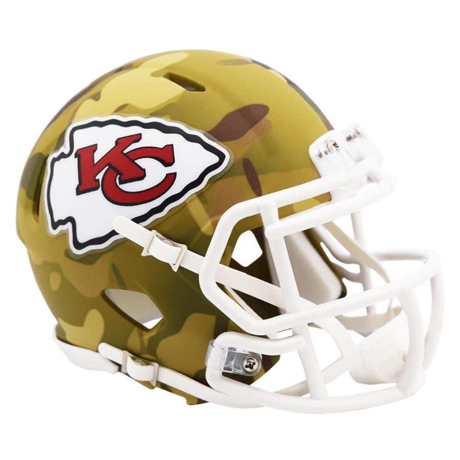 リデル チーフス ミニヘルメット NFL カモフラージュ 迷彩 インテリア 