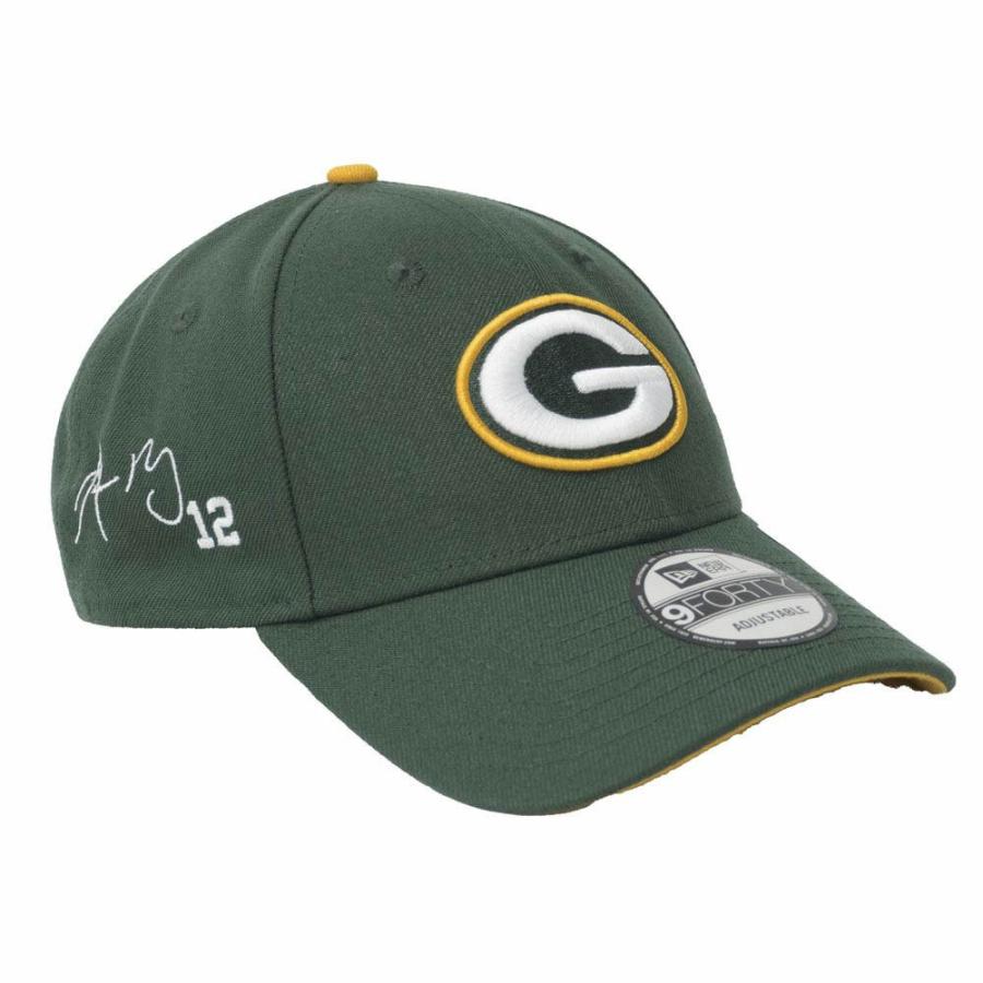 アーロンロジャース Green Bay Packers サイン入りヘルメットグリーン