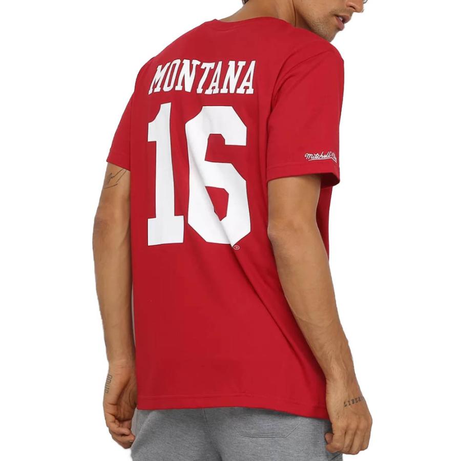 Mitchell&Ness（ミッチェルアンドネス） ジョー・モンタナ Tシャツ t