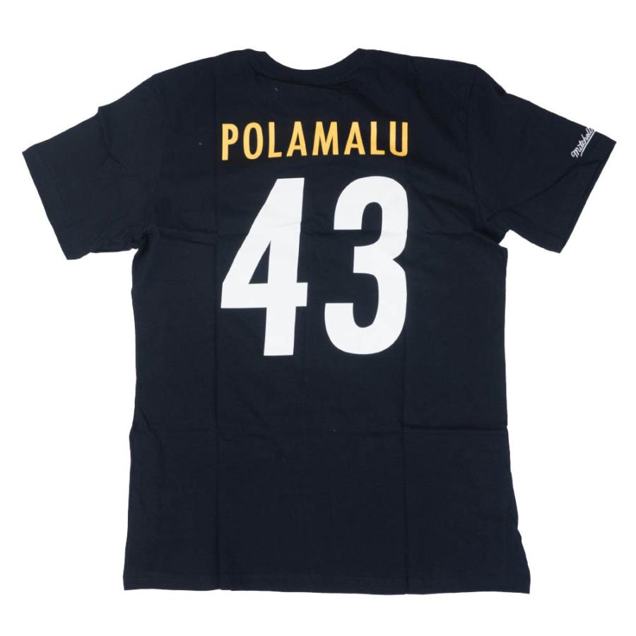 Mitchell&Ness トロイ・ポラマル Tシャツ NFL スティーラーズ