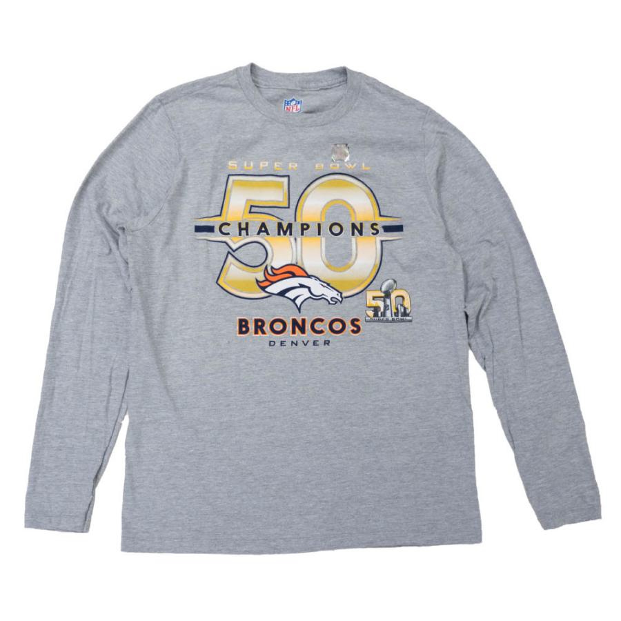 ブロンコス Tシャツ NFL 2016スーパーボウル 50 優勝記念 ロング