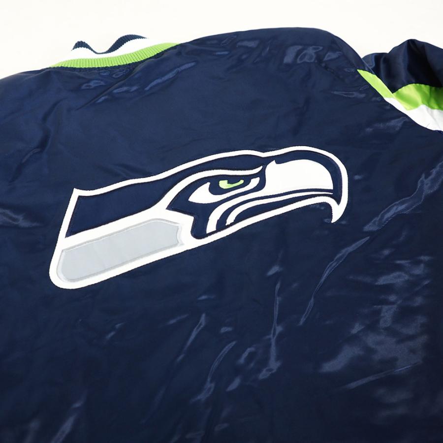 NFL シーホークス スタジャン THE ACEバーシティー サテン NFL シーホークス スタジャン THE ACEバーシティー サテン