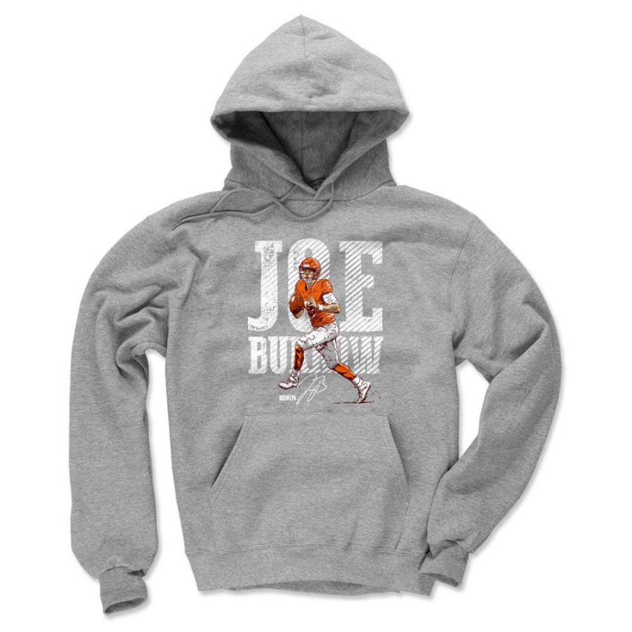 NFL ジョー・バロウ ベンガルズ パーカー Bold Hoodie フーディー
