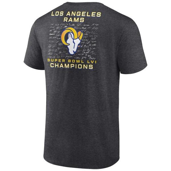 NFL ラムズ Tシャツ 第56回 スーパーボウル 優勝記念 Super Bowl LVI Champions Signature Tee｜selection-j｜03