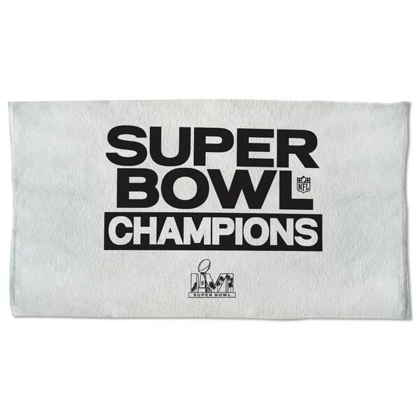 NFL ラムズ グッズ 第56回 スーパーボウル 優勝記念 Super Bowl LVI Champions ロッカールーム タオル ウィンクラフト/WinCraft｜selection-j｜02