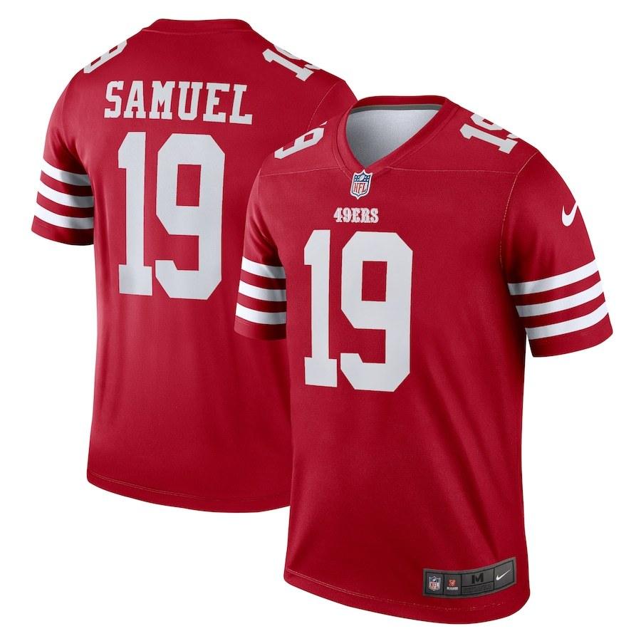 NFL ディーボ・サミュエル 49ers ユニフォーム レジェンド ジャージ Legend Jersey ナイキ Nike スカーレット
