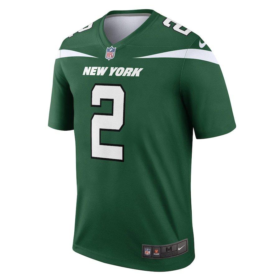 NFL ザック・ウィルソン ジェッツ ユニフォーム レジェンド ジャージ Legend Jersey ナイキ/Nike グリーン｜selection-j｜02