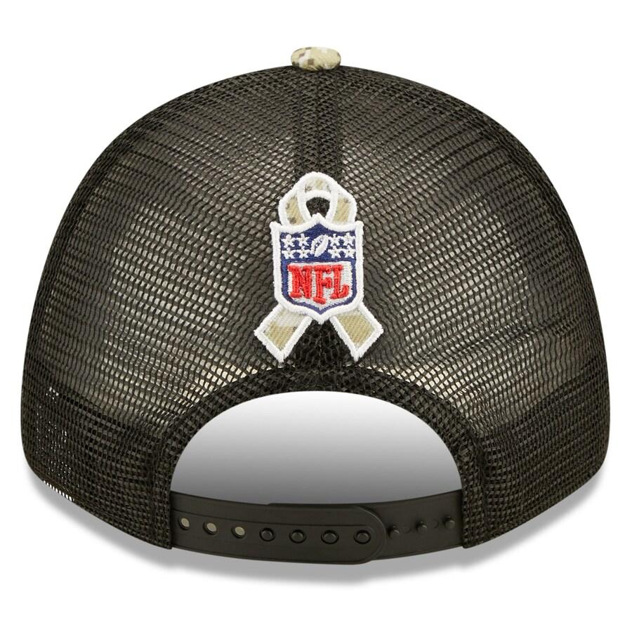 NFL コマンダーズ メッシュキャップ サルートトゥサービス2022 Salute To Service 9FORTY トラッカーメッシュ ニューエラ/New Era カモ｜selection-j｜04