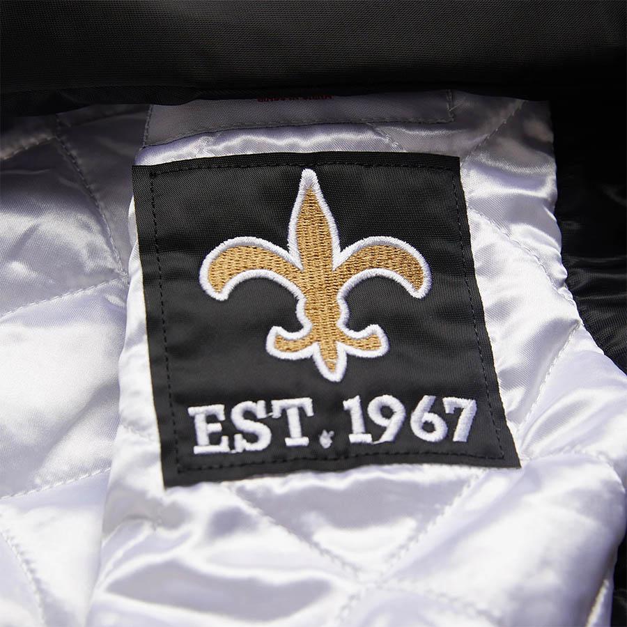 NFL セインツ スタジャン スターター x オマージュ バーシティ NFL セインツ スタジャン スターター x オマージュ バーシティ
