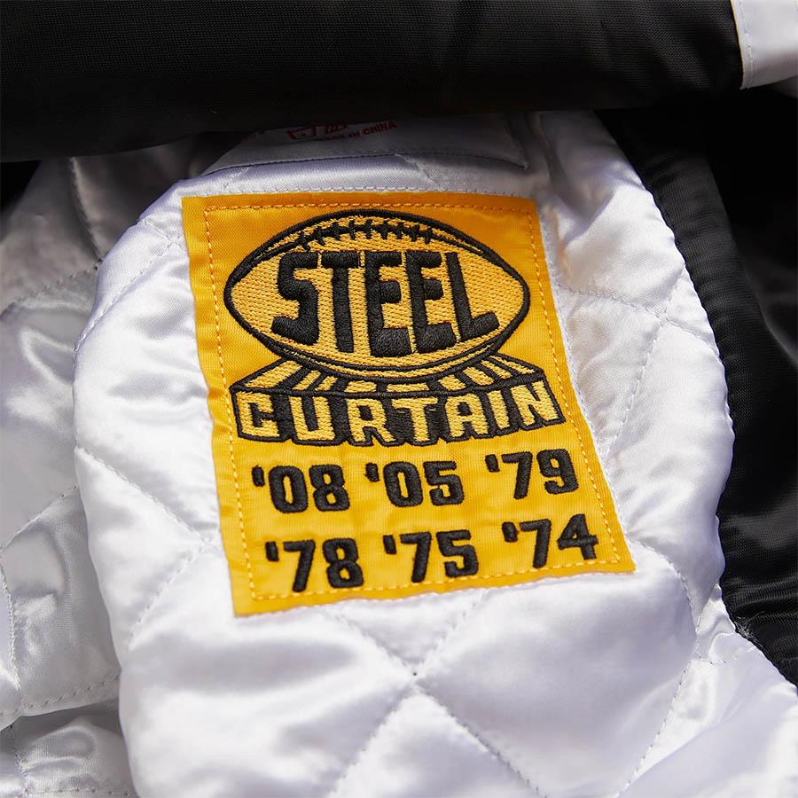 NFL スティーラーズ スタジャン スターター x オマージュ バーシティ