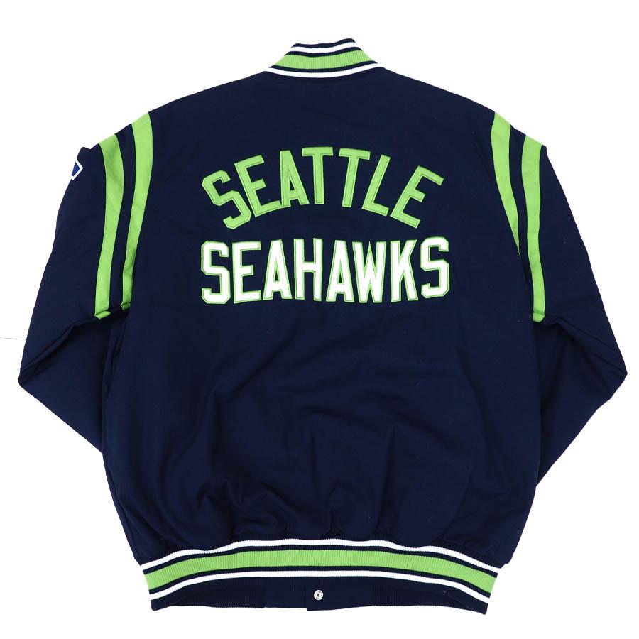 NFL シーホークス スタジャン Tailback バーシティ ジャケット NFL シーホークス スタジャン Tailback バーシティ ジャケット