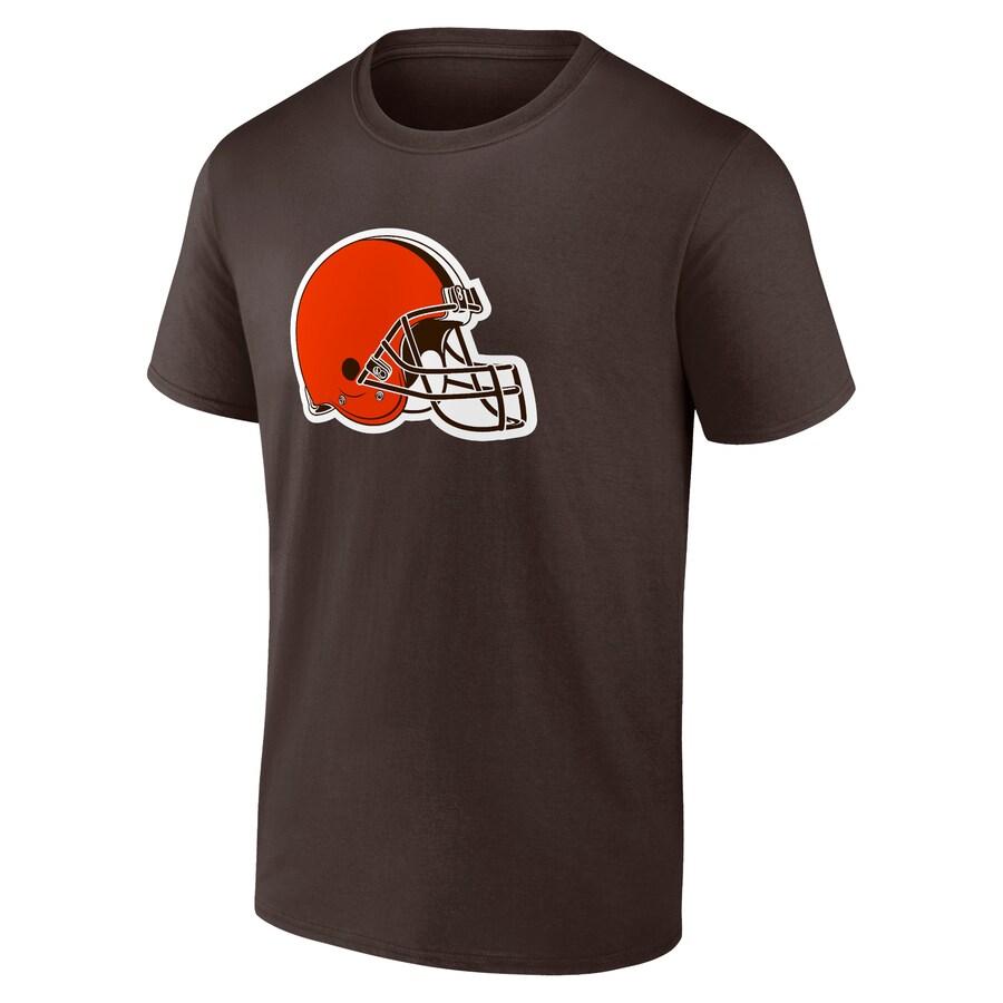 NFL ニック・チャブ ブラウンズ Tシャツ Player Icon ネーム＆ナンバー T-Shirt Fanatics ブラウン 23nplf｜selection-j｜02