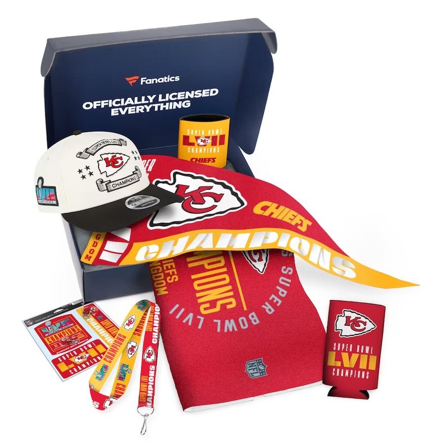 NFL チーフス ギフトボックス 第57回 スーパーボウル 優勝記念 Pack Gift Box Fanatics nfl