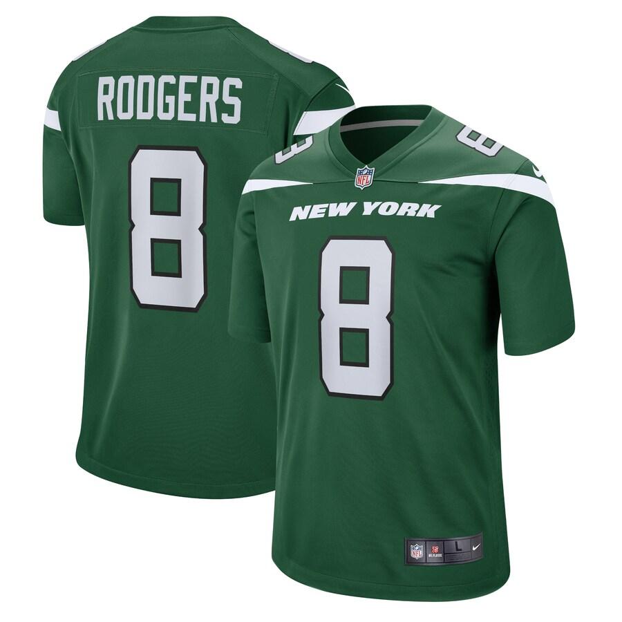 NIKE NFL アーロン・ロジャース ジェッツ ユニフォーム Game NIKE NFL アーロン・ロジャース ジェッツ ユニフォーム Game