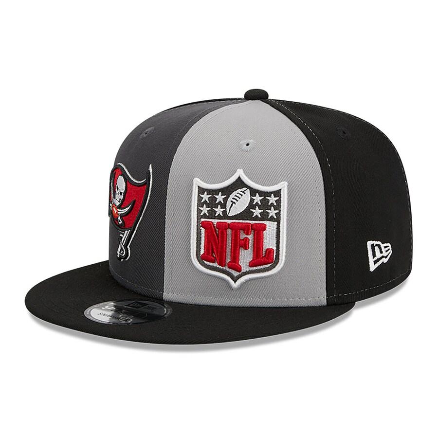 NFL バッカニアーズ キャップ 2023 サイドライン 9FIFTY Snapback ニューエラ/New Era ブラック グレー thtn｜selection-j｜03