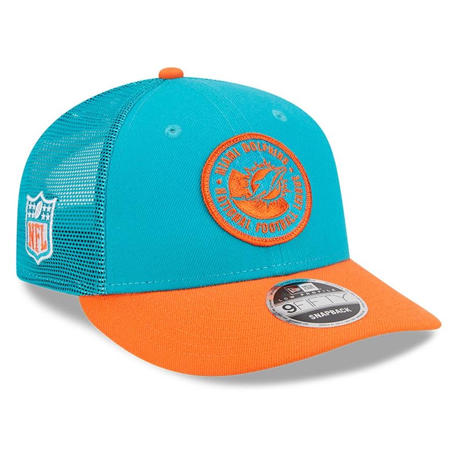 NFL ドルフィンズ キャップ 2023 サイドライン 9FIFTY ロープロファイル Snapback ニューエラ/New Era アクア