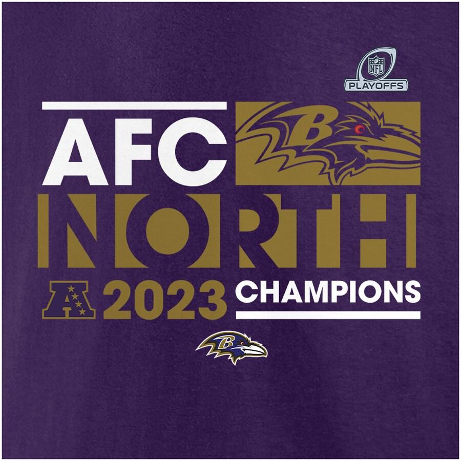 NFL レイブンズ Tシャツ 2023 AFC 北地区 ディビジョン優勝記念