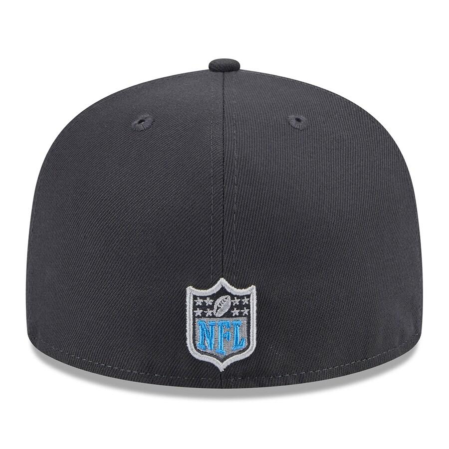 NFL ライオンズ キャップ ドラフト2024 Draft 59FIFTY Fitted Hat オンステージ ニューエラ/New Era グラファイト｜selection-j｜04
