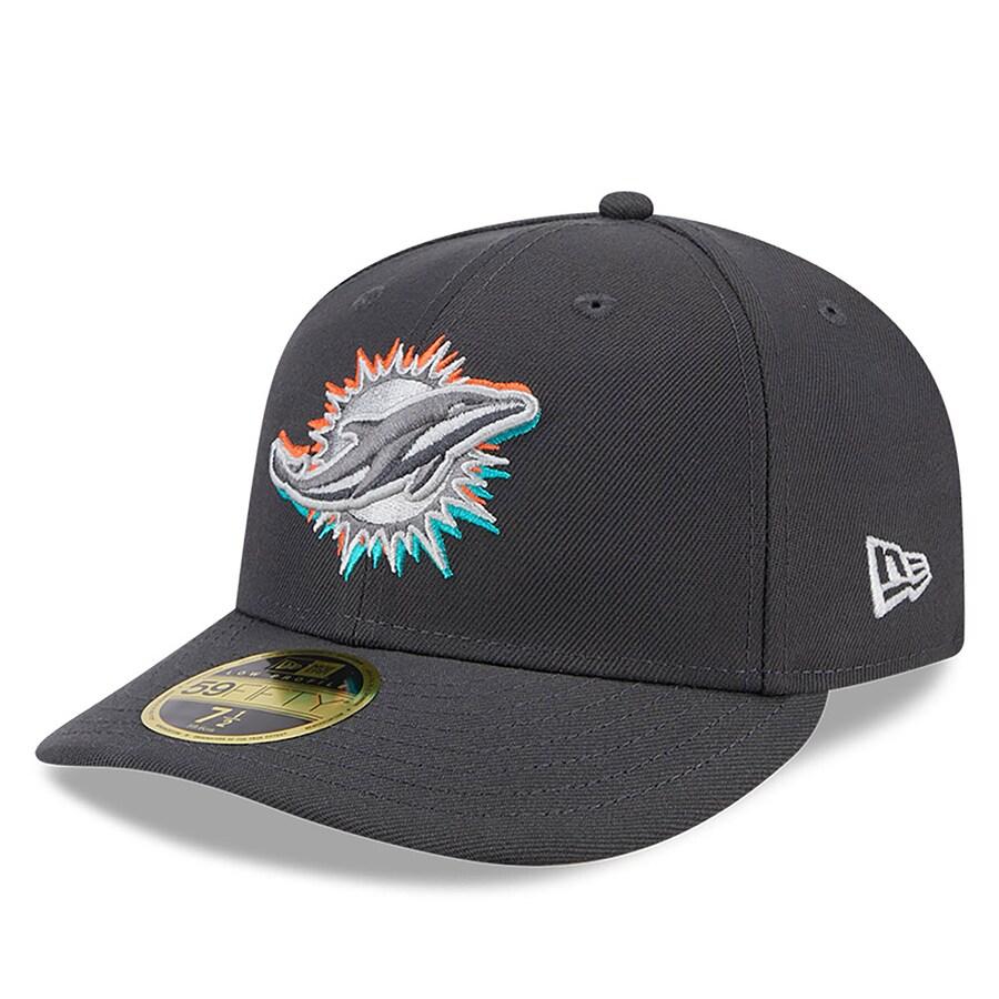 NFL ドルフィンズ キャップ NFL ドラフト2024 59FIFTY LP ロープロファイル ニューエラ/New Era グラファイト｜selection-j｜03