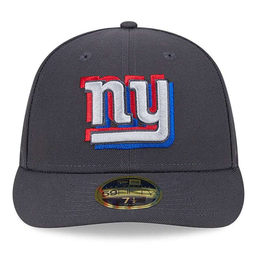 NFL ジャイアンツ キャップ NFL ドラフト2024 59FIFTY LP ロープロファイル ニューエラ/New Era グラファイト｜selection-j｜02