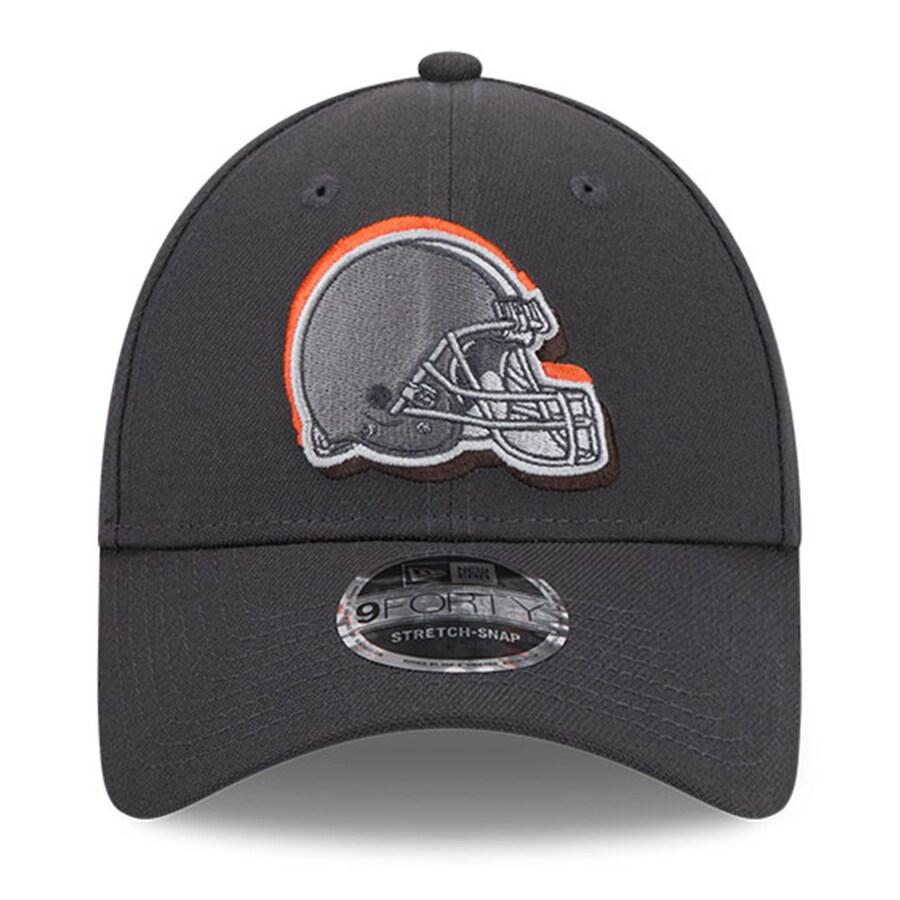 NFL ブラウンズ キャップ NFL ドラフト2024 9FORTY Adjustable Hat ニューエラ/New Era グラファイト｜selection-j｜02