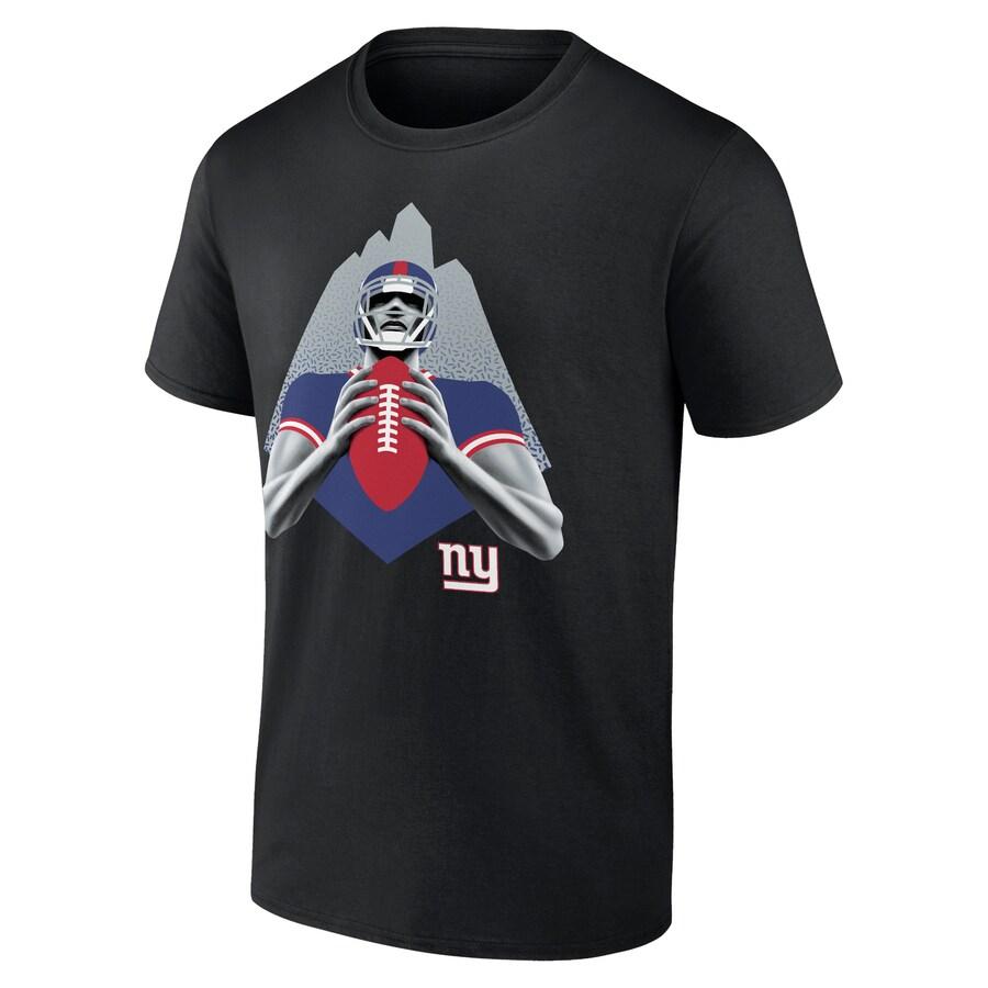 NFL ジャイアンツ Tシャツ NFL ドラフト2024 Illustrated T-Shirt Fanatics Branded ブラック｜selection-j｜02