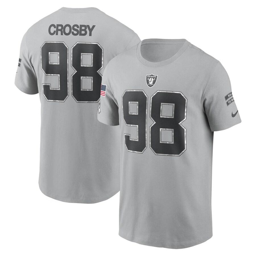 NIKE NFL マックス・クロスビー レイダース Tシャツ サルート NIKE NFL マックス・クロスビー レイダース Tシャツ サルート
