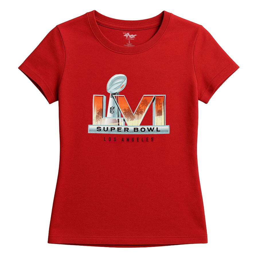 NFL Tシャツ 【現地買付】レディース 2022 スーパーボウル LA限定 T