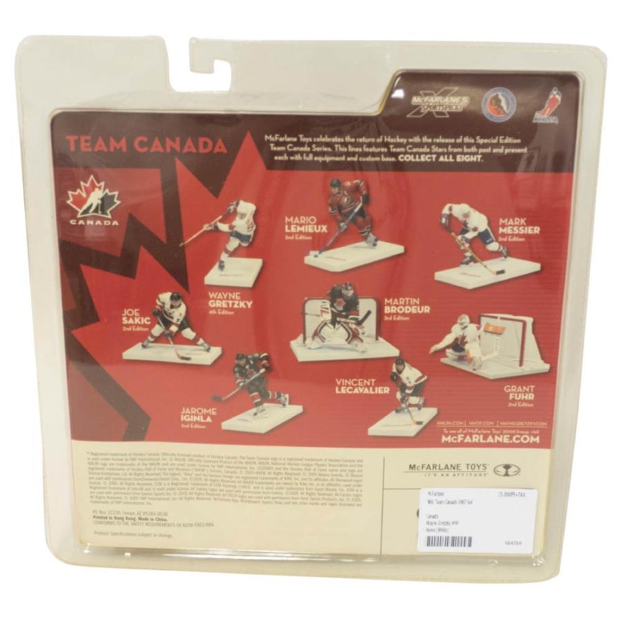 NHL ウェイン・グレツキー Canada フィギュア Team 1987 Set
