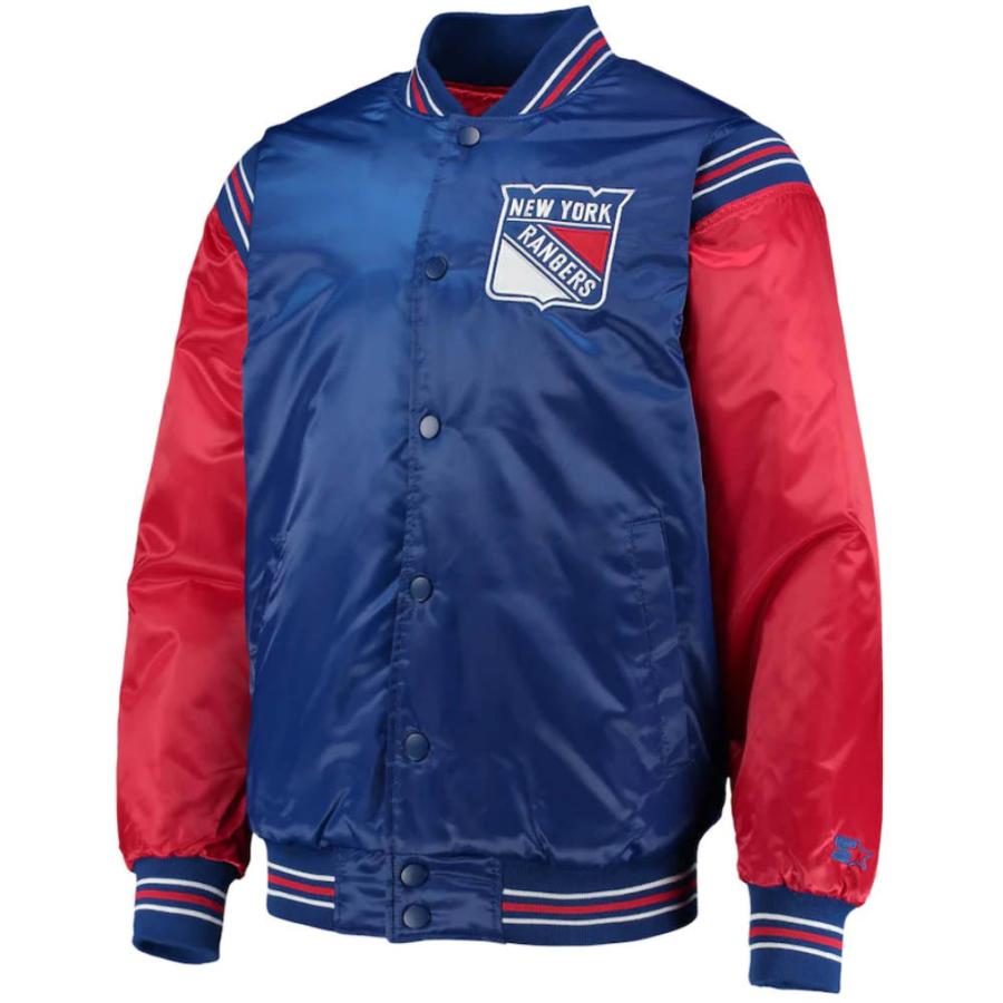 NHL スタジャン レンジャース スターター Starter STARTER メンズ 長袖