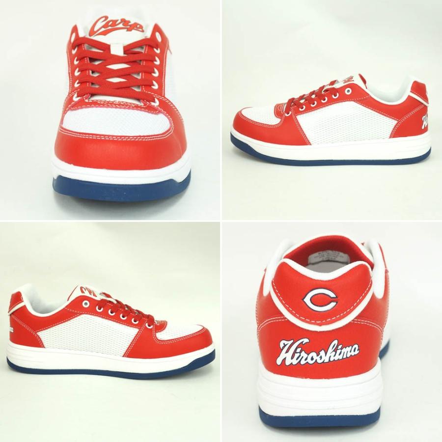 広島カープ グッズ カープ スニーカー 3 ノサックス/Nosacks レッド
