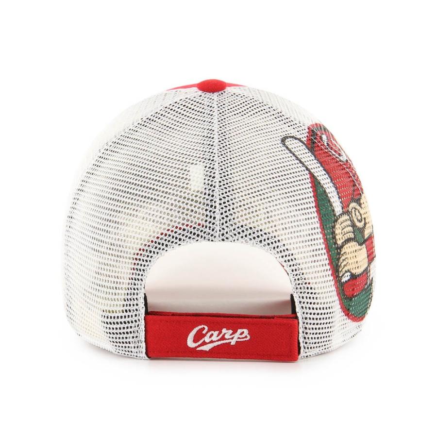 広島カープ グッズ キャップ 帽子 サイドプリントメッシュ 47 Mvp 47 Brand レッド Npb ajc01 Mlb Nba Nflグッズ Selection 通販 Yahoo ショッピング