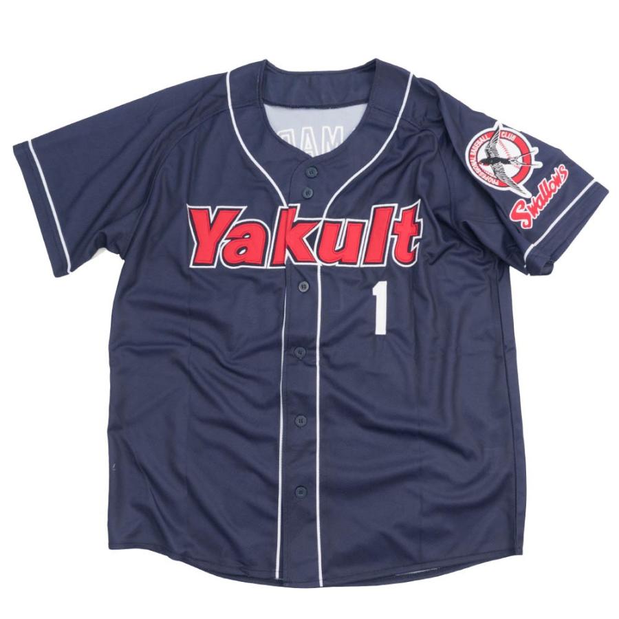 2019 東京ヤクルトスワローズ　国鉄スワローズ復刻ユニフォーム　山田哲人 スワローズ 山田 哲人 1 国鉄 復刻 ユニフォーム Fサイズ 東京