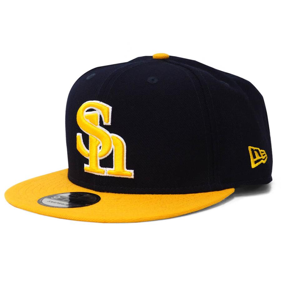 福岡ソフトバンクホークス グッズ キャップ 帽子 9fifty ホークス ニューエラ New Era ネイビー イエロー Npb sbh05 Mlb Nba Nflグッズ Selection 通販 Yahoo ショッピング