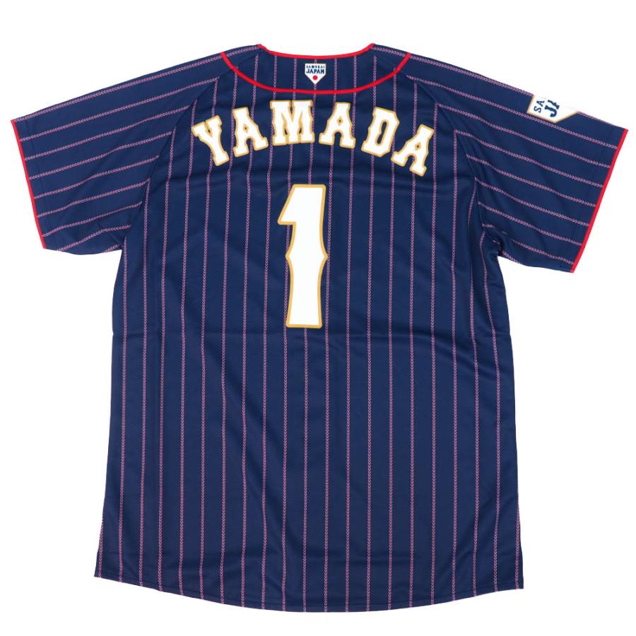 侍ジャパン ユニフォーム 山田哲人 日本代表 レプリカユニフォーム プレミア12 グッズ 19 Asics ビジター Npb sam22 Mlb Nba Nflグッズ Selection 通販 Yahoo ショッピング