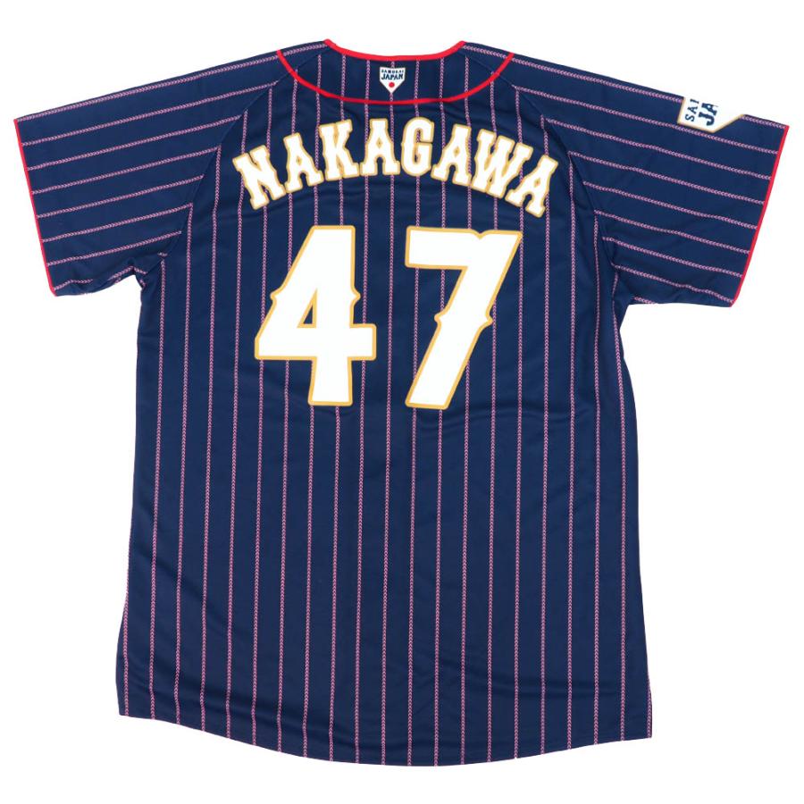 侍ジャパン ユニフォーム 中川皓太 日本代表 Selectionの侍ジャパン レプリカユニフォーム Asics プレミア