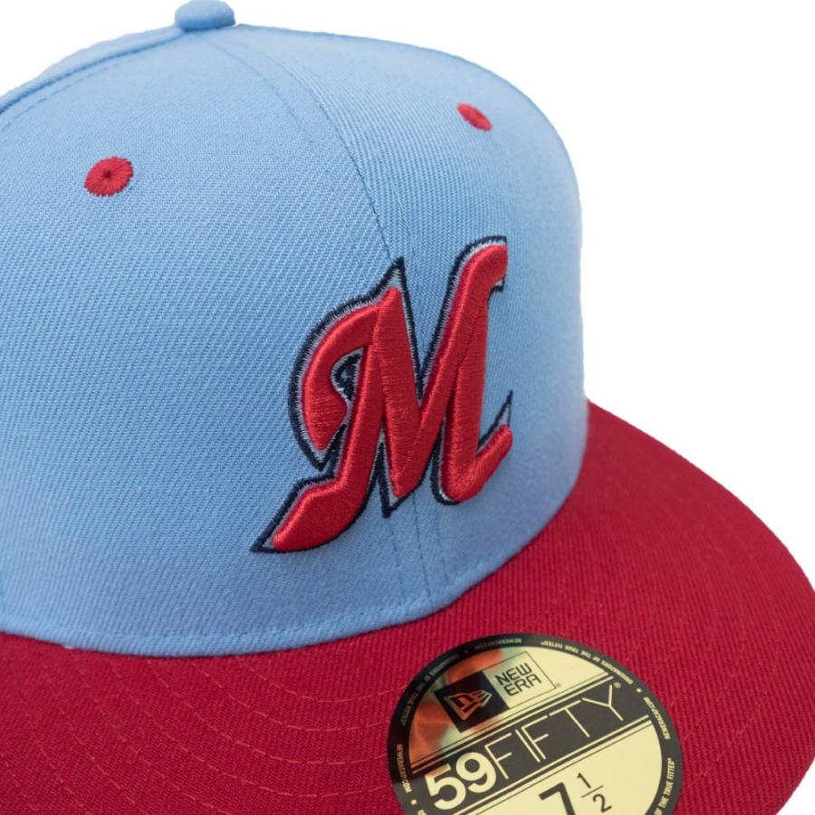 NEW ERA 59FIFTY キャップ 青赤 マリーンズ
